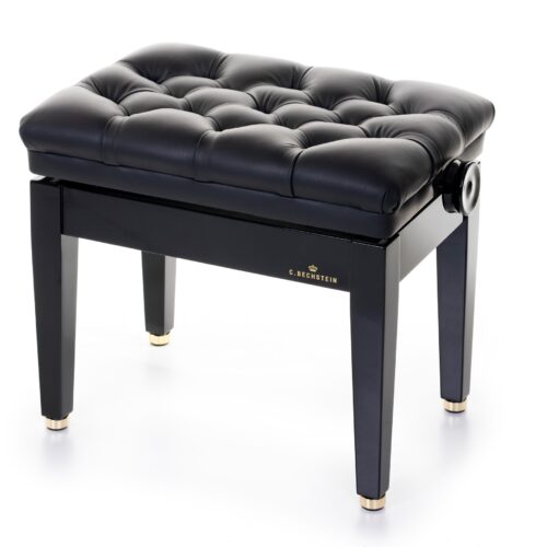banquette-bechstein-b-concert Banquette Concert - Noir Brillant Matelassée