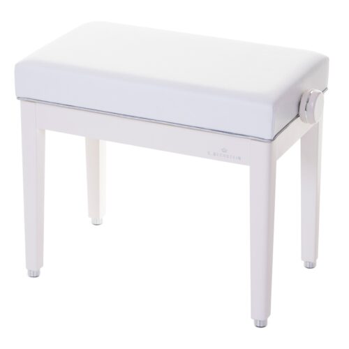 banquette-bechstein-chrome-art Banquette Chromé Art - Blanc Mat