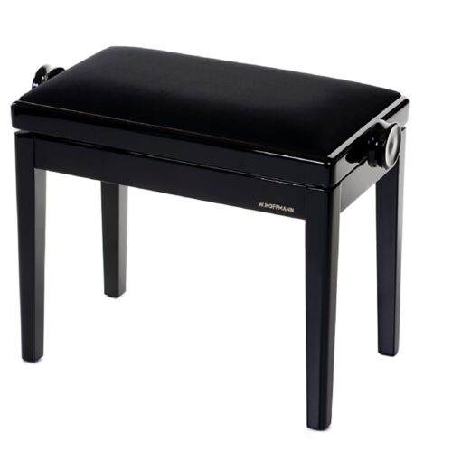 banquette-hoffmann-noir-chrome Banquette Noir Brillant Chromé