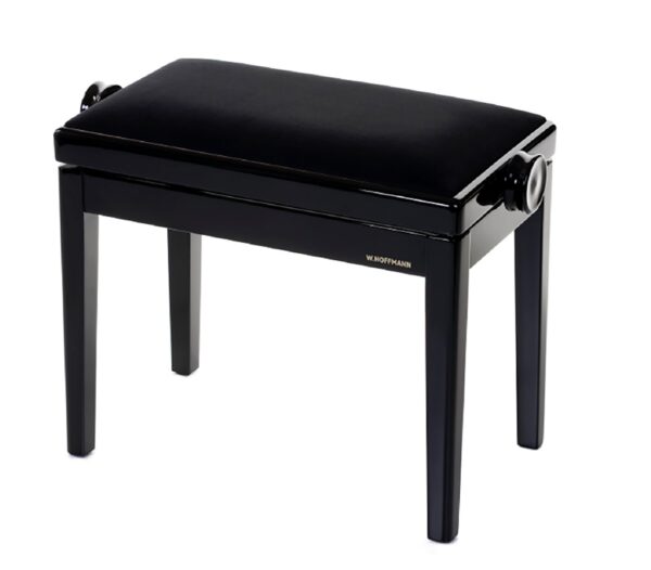 banquette-hoffmann-noir-chrome Banquette Noir Brillant Chromé