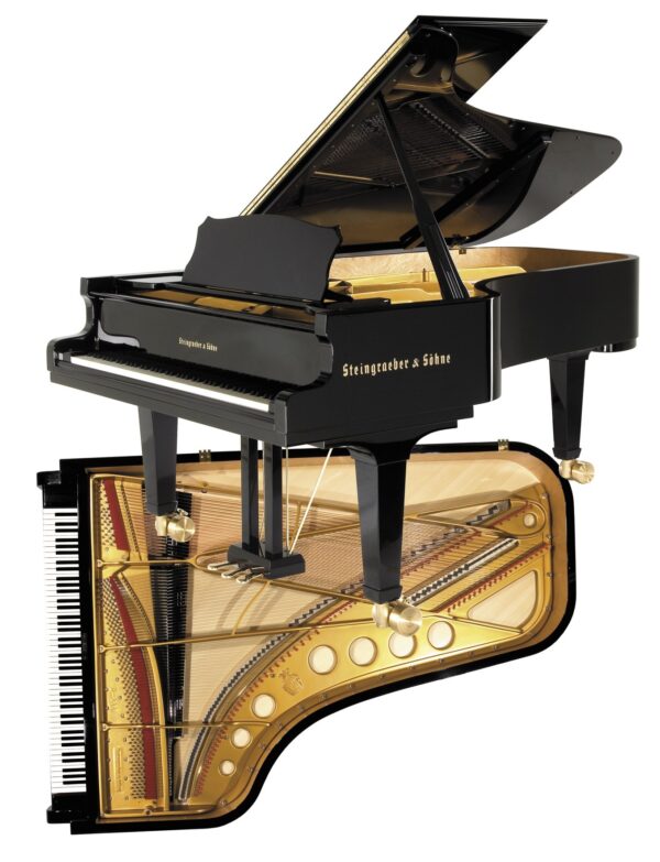 Piano acoustique à queue STEINGRAEBER & SÖHNE D-232 Noir Brillant Piano acoustique à queue STEINGRAEBER & SÖHNE D-232 Noir Brillant