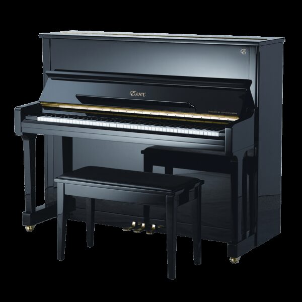 Piano acoustique droit ESSEX EUP-123 Noir Brillant Piano acoustique droit ESSEX EUP-123 Noir Brillant