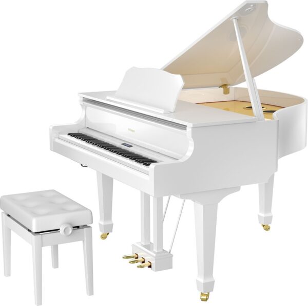 Piano numérique à queue ROLAND GP609 Blanc Brillant Piano numérique à queue ROLAND GP609 Blanc Brillant