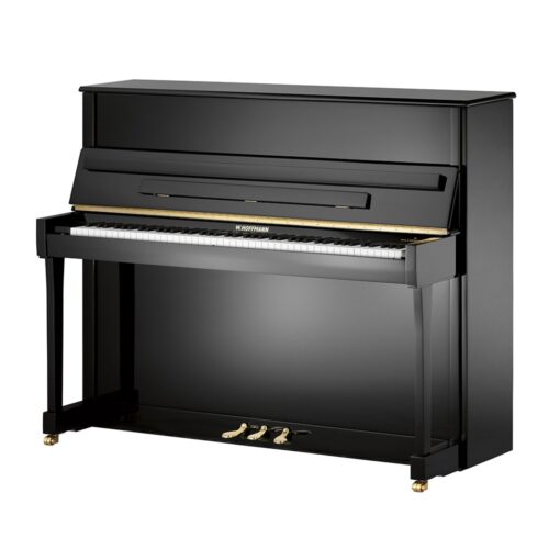 Piano acoustique droit W.HOFFMANN T122 Noir Brillant Piano acoustique droit W.HOFFMANN T122 Noir Brillant