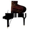 Yamaha cx noir brillant de profil