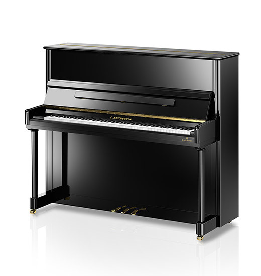 Piano acoustique droit C.BECHSTEIN Elegance R6 Noir Brillant Piano acoustique droit C.BECHSTEIN Elegance R6 Noir Brillant