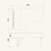 c7x disklavier enspire pro blanc brillant dc7enpro pwhx.e