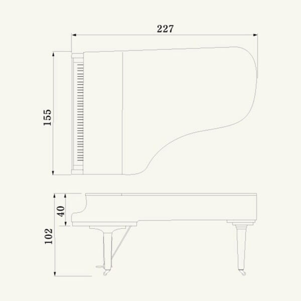 c7x disklavier enspire pro blanc brillant dc7enpro pwhx.e