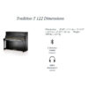 tradition t122 noir brillant