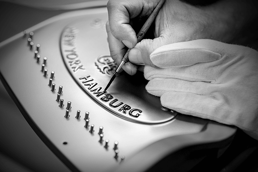 piano a queue steinway 9