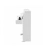 B10 Silent Blanc Brillant Chromé
